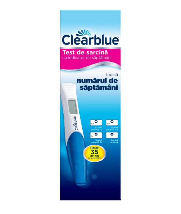 Clearblue Test de sarcina cu indicator saptamani 