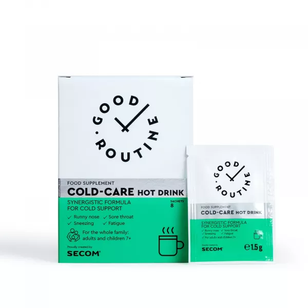 Cold-Care Hot Drink, 8 plicuri, Good Routine 