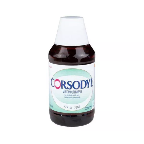 Corsodyl Mint apa de gura 0.2% 300ml