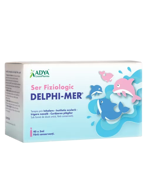 DELPHI-MER Ser Fiziologic, 40 unidoze de 5 ml 