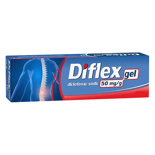 Diflex 50 mg/g, 50g gel