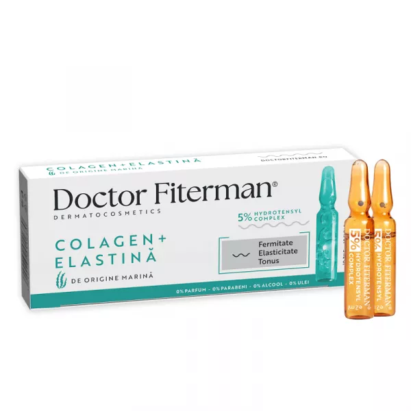 Doctor Fiterman colagen & elastina, 10 fiole, 2ml