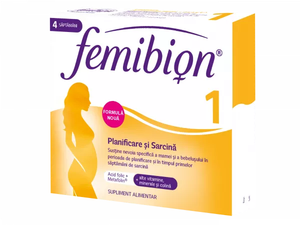 Femibion® 1 - Planificare și Sarcină, 28 comprimate