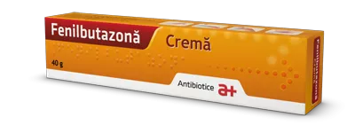 Fenilbutazona crema 40 mg/g, tub 40g, Antibiotice