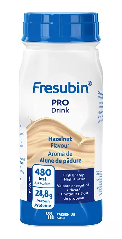 Fresubin Pro Drink, alune, 4 x 200ml, Fresenius Kabi