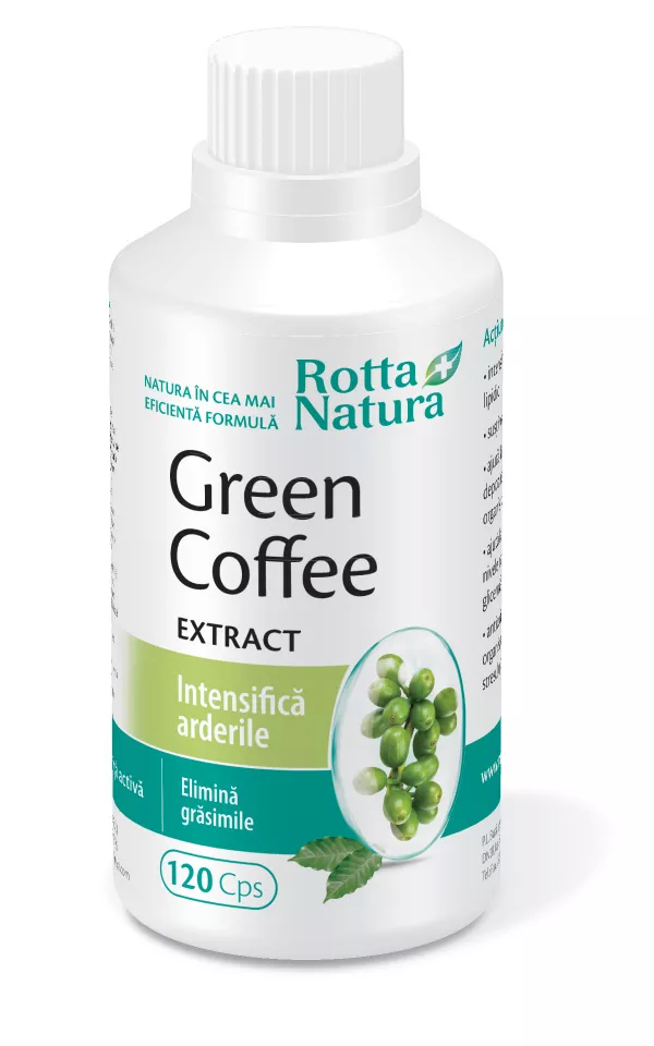 Green coffee extract, 120 capsule, Rotta Natura
