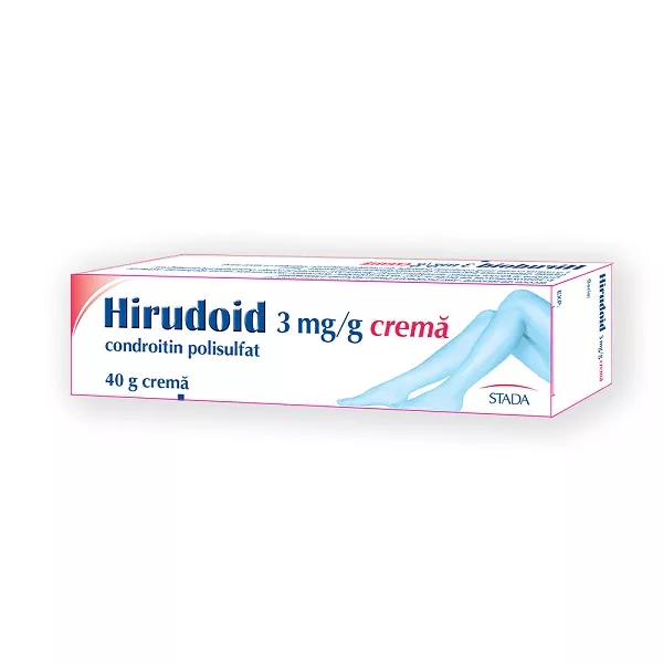 Hirudoid, cremă, 3mg/g, Stada