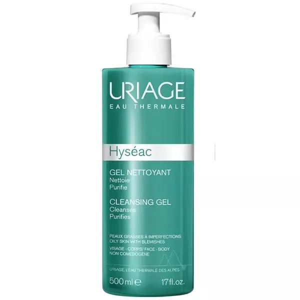 Hyseac Gel de curatare 500 ml, Uriage
