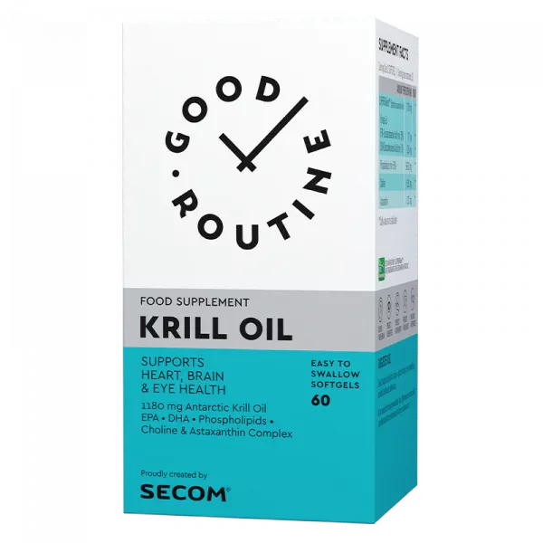 Krill Oil, 60 capsule, Secom