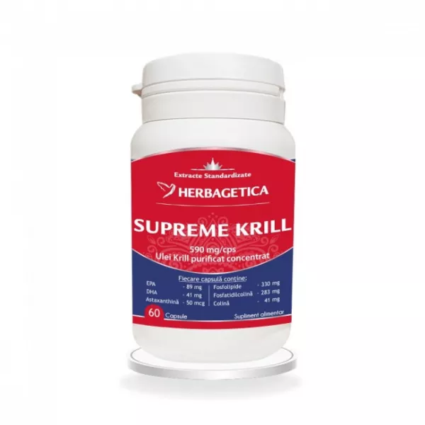 Krill oil supreme omega 3
60 capsule