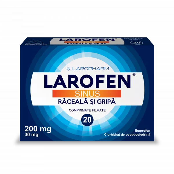 Larofen Plus 20 de comprimate filmate