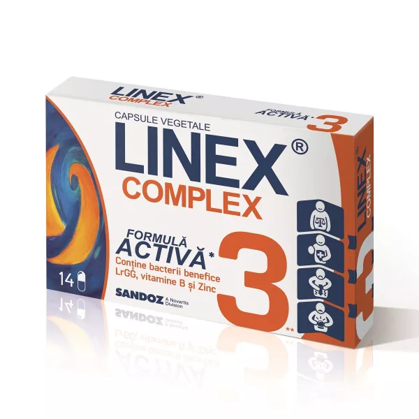 Linex complex, 14 capsule , Sandoz