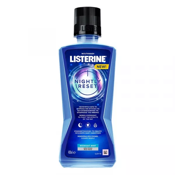 Listerine apă de gură advanced nightly reset 400ml, Listerine