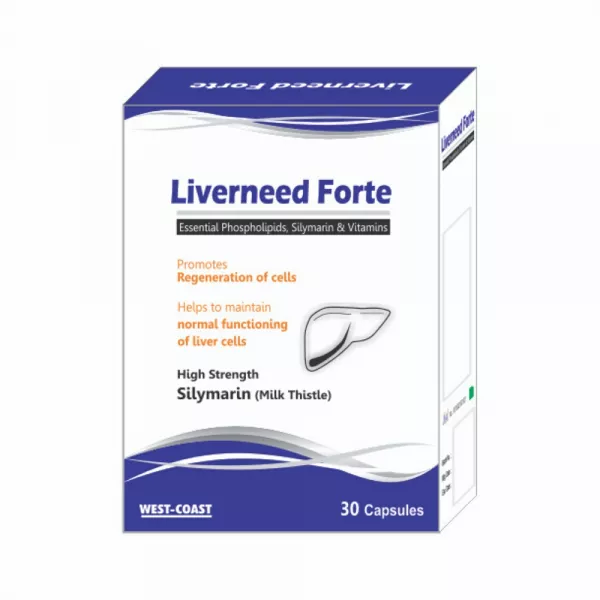 Liverneed forte, complex hepatoprotector, 30 tablete, Esvida
