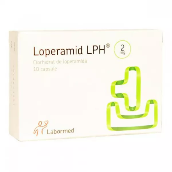 Loperamid LPH, 2mg, 10 capsule, Labormed