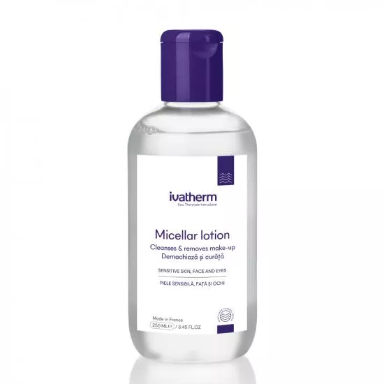 Lotiune micelara pentru piele sensibila, 250 ml, Ivatherm
