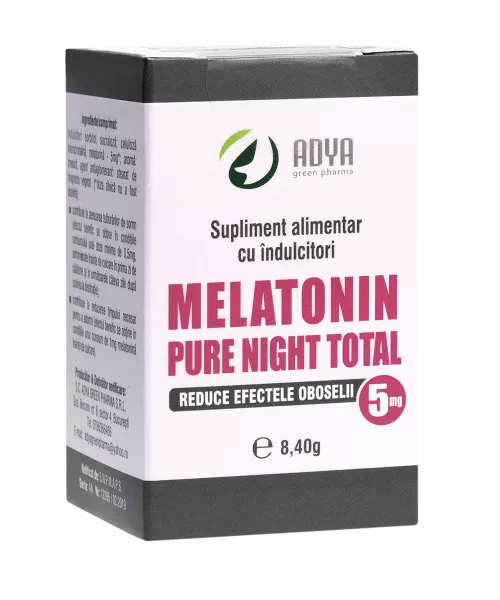 Melatonin pure night total 5mg, 60 comprimate