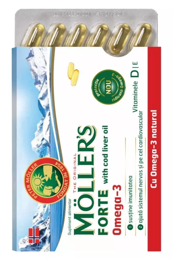 Möller’s omega-3 forte, 150 capsule
