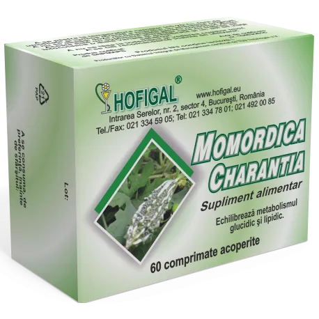 Momordica Charantia, 60 comprimate, Hofigal