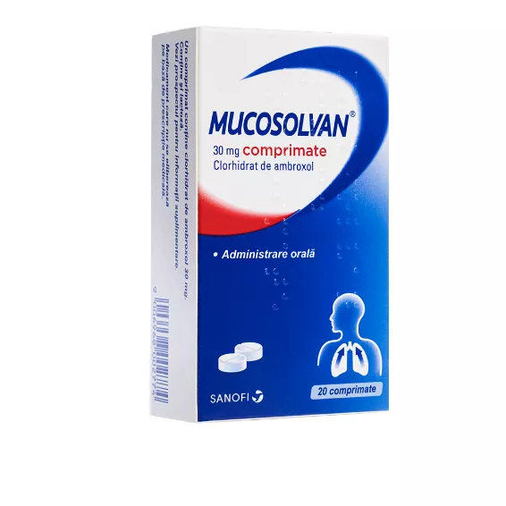 Mucosolvan, 30mg, 20 comprimate, Opella