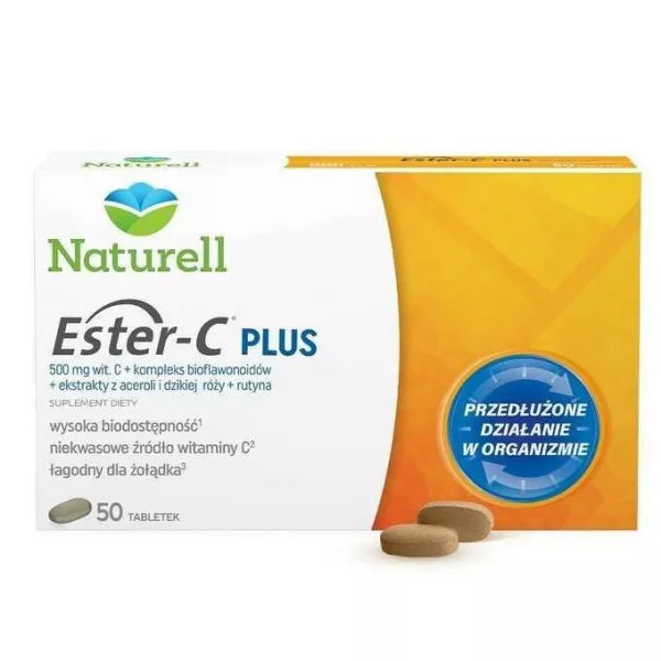 Naturell Ester-C Plus, 50 comprimate