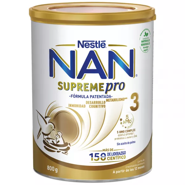Nestle Nan 3 Supreme Pro 800g, de la 1 an