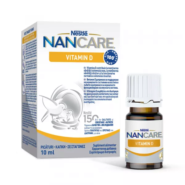 Nestle NanCare, Vitamina D 10ml