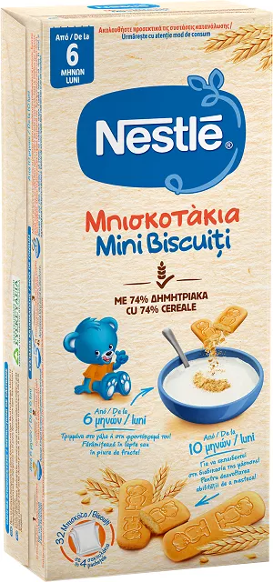 Nestle MiniBiscuiti, de la 6 luni
