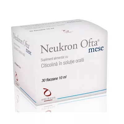 Neukron ofta mese, soluție orală, 10ml, 30 flacoane, Omikron