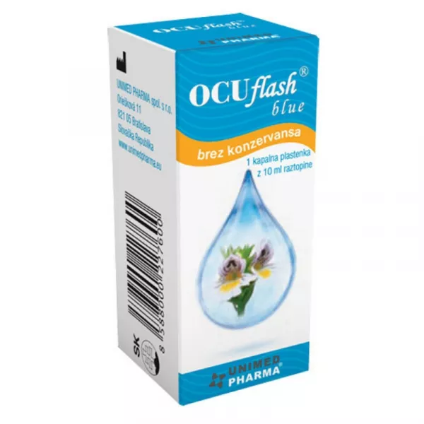 Ocuflash Blue, soluţie oftalmică 10ml, Unimed Pharma