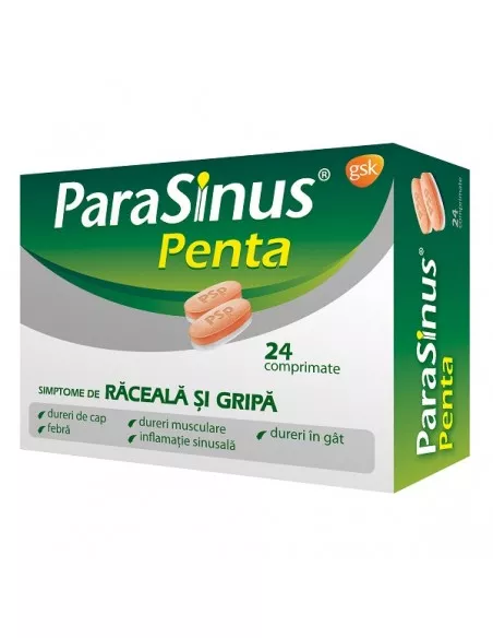 ParaSinus Penta, 24 comprimate