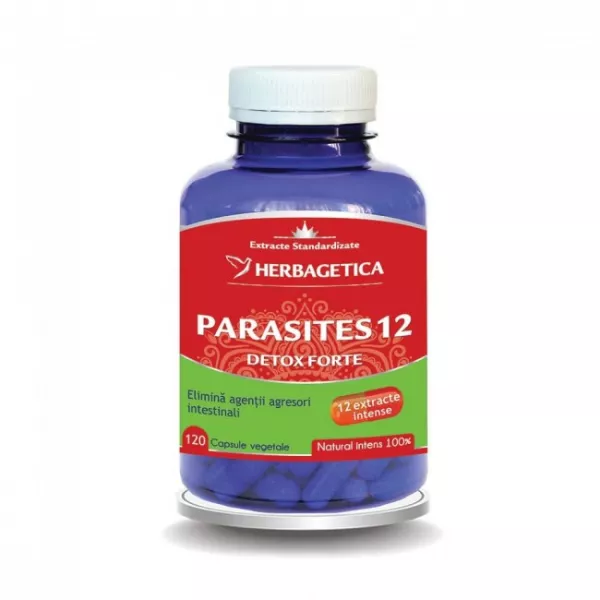 Parasites 12 detox forte 120 capsule
