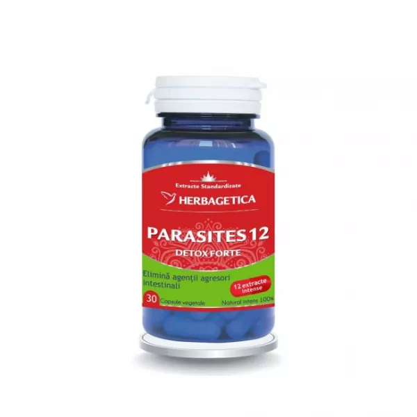 Parasites 12 detox forte 30 capsule