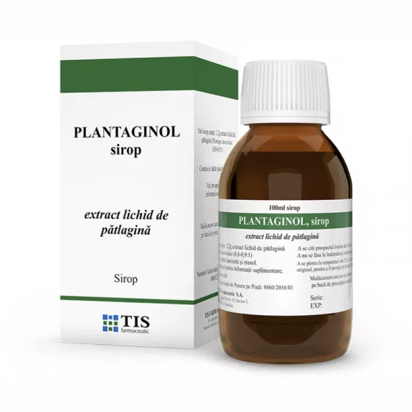 Plantaginol, sirop, 100 ml, Tis