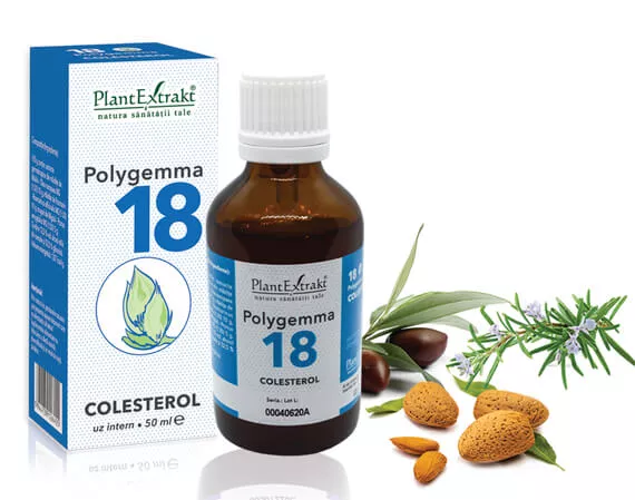 Polygemma 18, Colesterol, 50ml, PlantExtrakt