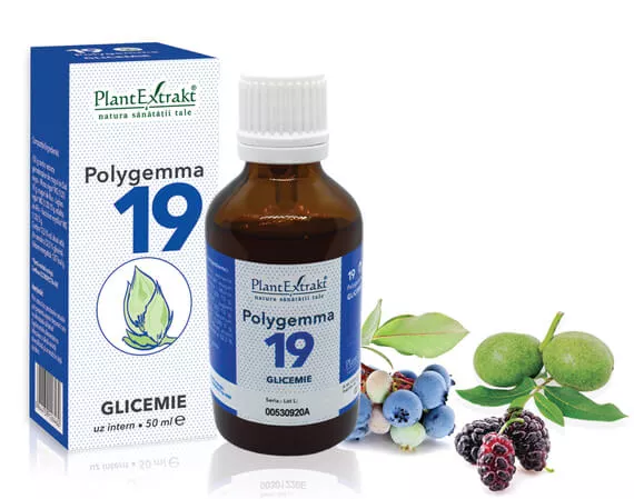 Polygemma 19, Glicemie, 50ml, PlantExtrakt