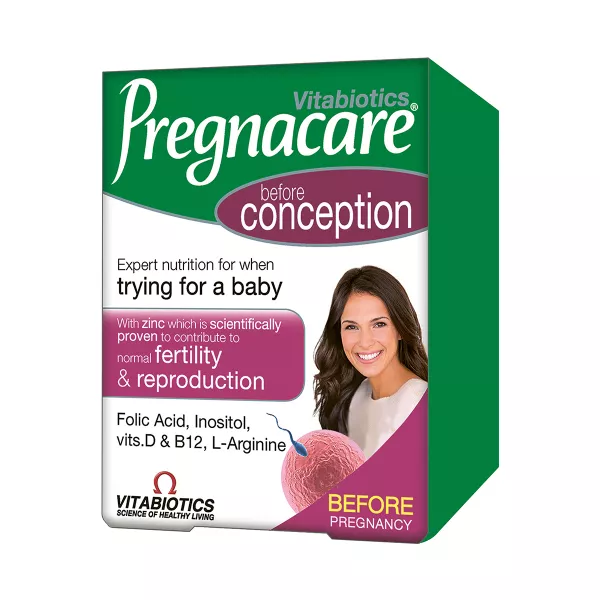 Pregnacare before conception, 30 comprimate, Vitabiotics