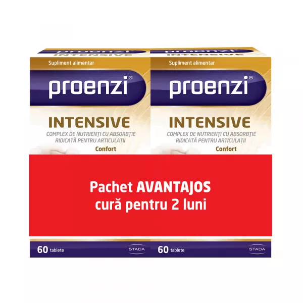 Proenzi Artrostop Intensive 60 tablete, Pache promo 1+1
