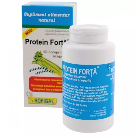 Protein Forță, 60 comprimate, Hofigal