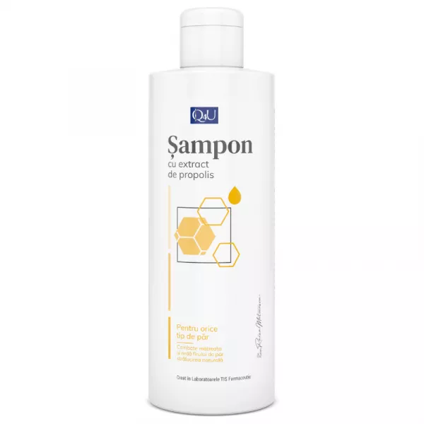 Q4U Șampon cu propolis, 250 ml, Tis