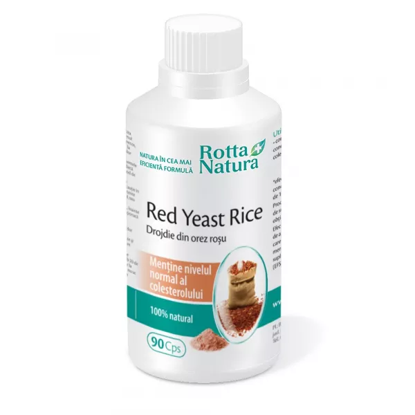 Red Yeast Rice 635, 90 capsule, Rotta Natura