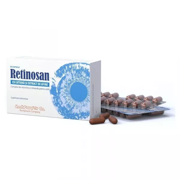 Retinosan, 30 capsule, Rompharm