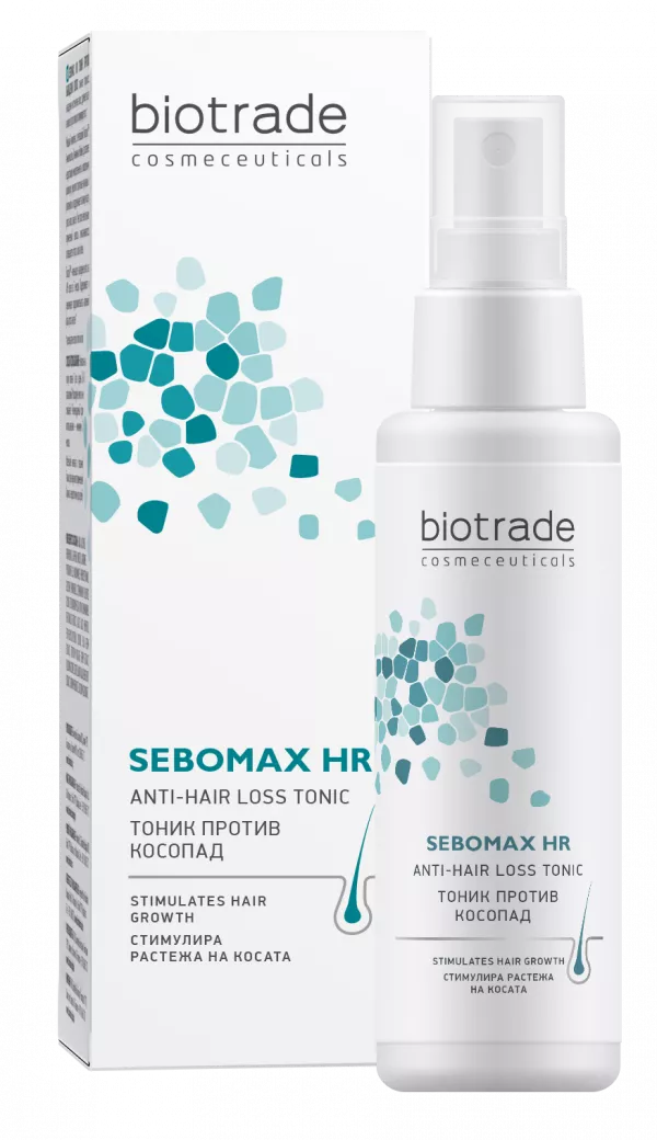 Sebomax HR tonic stimulator împotriva căderii părului,  75ml