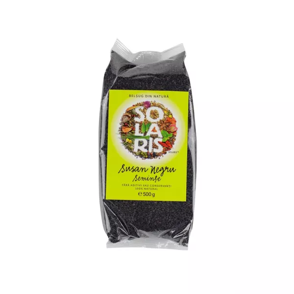 Semințe de susan negru 500g Solaris