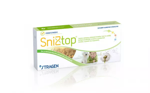Sniztop, 30 comprimate masticabile, Pharmalink