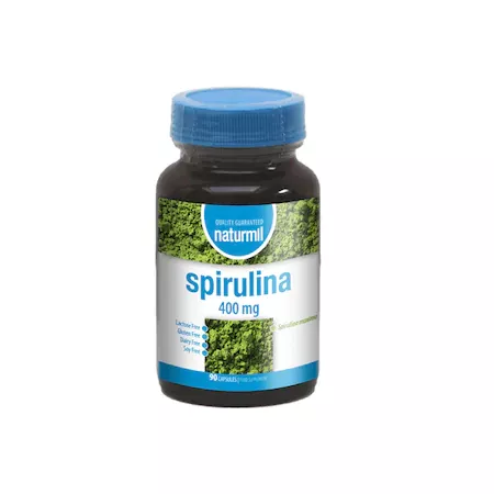 Spirulina 400 mg, 90 capsule
