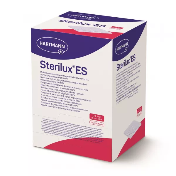 Sterilux ES sterile 10cm x 10cm, 25 plicuri, Hartmann