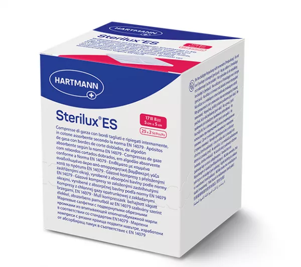 Sterilux ES sterile 5cm x 5cm, 25 plicuri, Hartmann