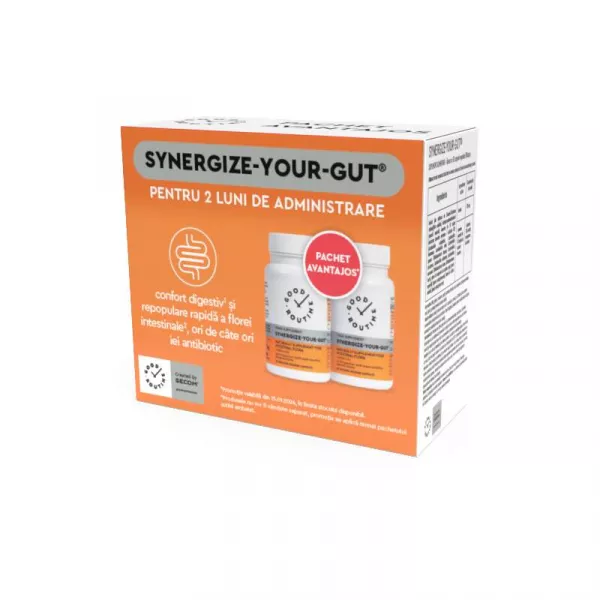 Synergize-Your-Gut, Good Routine, 2 x 30 capsule, Secom 