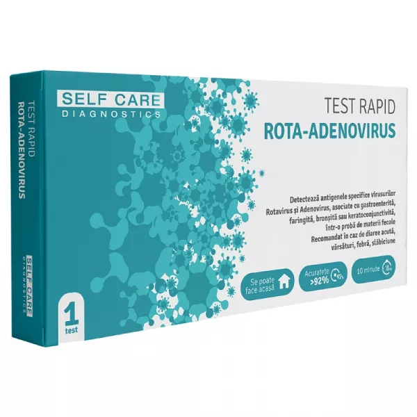 Test rapid rota-adenovirus, 1 bucata
